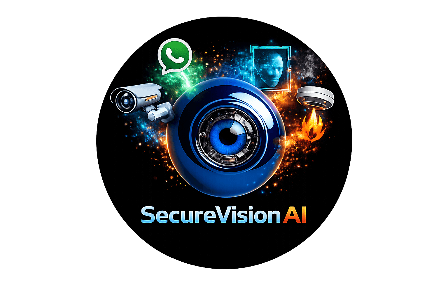 Secure Vision AI Background